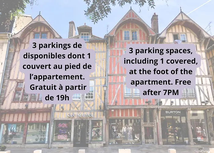 Apartman Hypercentre- Confort Premium - Cinema - Parking Facile *