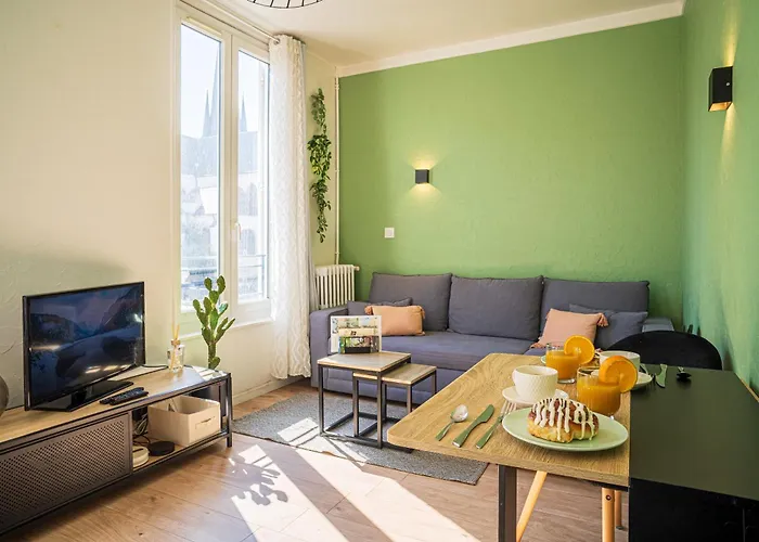 Apartman Hypercentre- Confort Premium - Cinema - Parking Facile Troyes